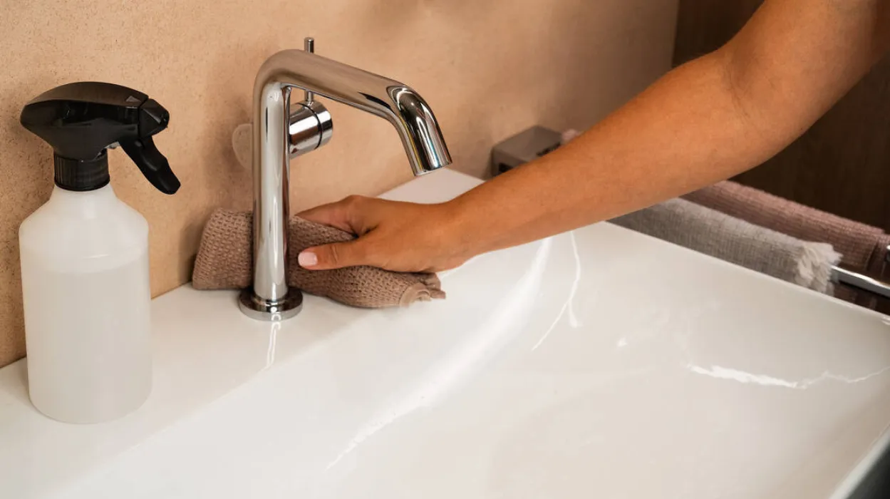 Salle de bain sans calcaire